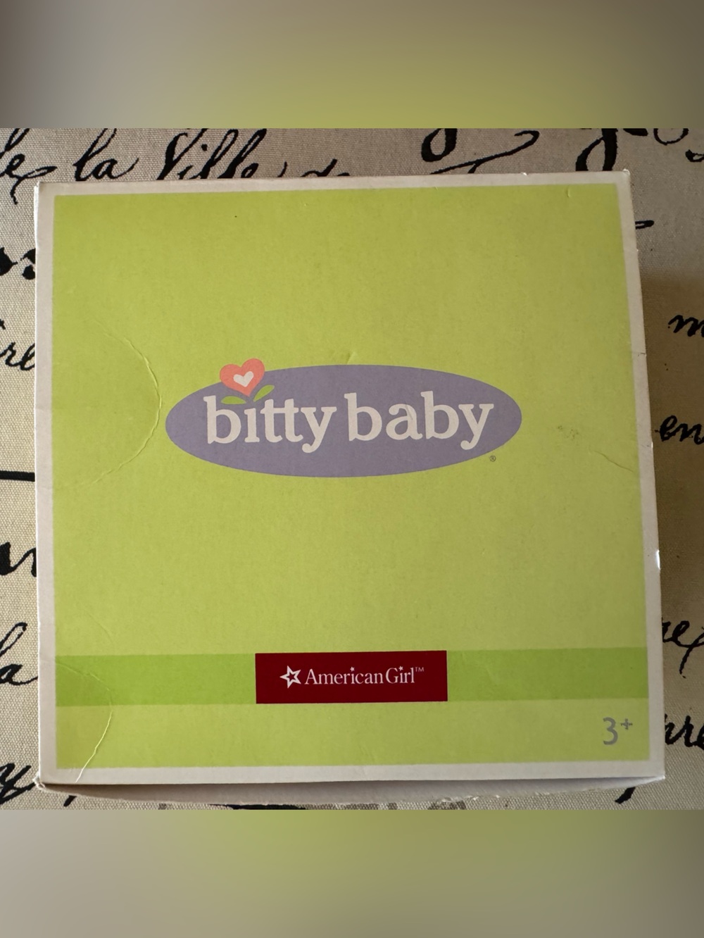 American Girl Bitty Baby Bows & Bunnies Set New in Box